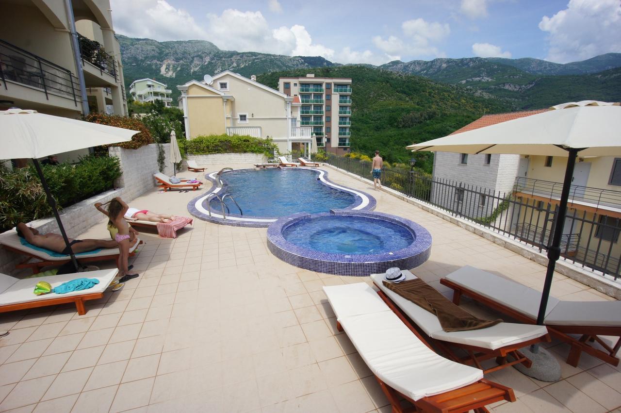 Apartments Becici Sunset Budva Bagian luar foto